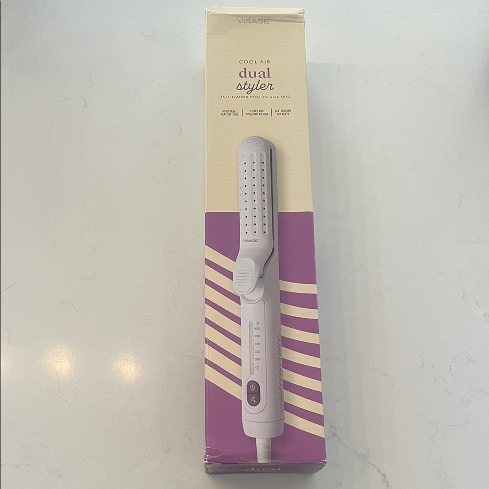 Sage Cool Air Dual Styler in Purple